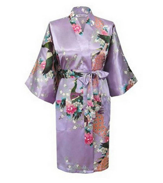 Robes Women Nightwear Flower Home Clothes Intimate