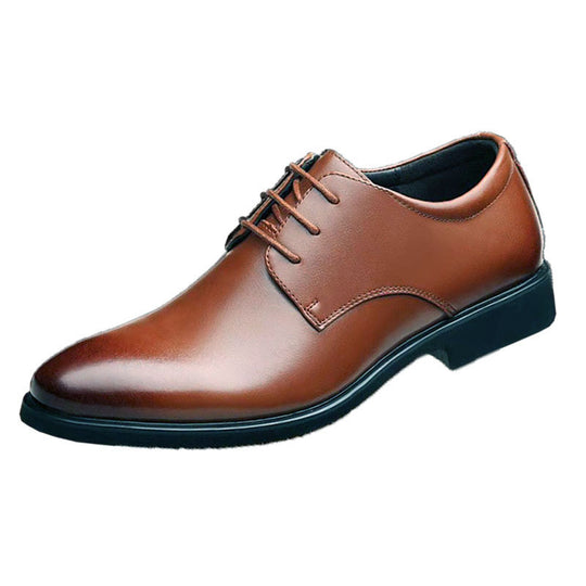 Mazefeng Men Leather Shoes Casual Top Quality Oxfords Men Genuine Leather Dress Shoes Business Formal Shoe Plus Size Wedding 44